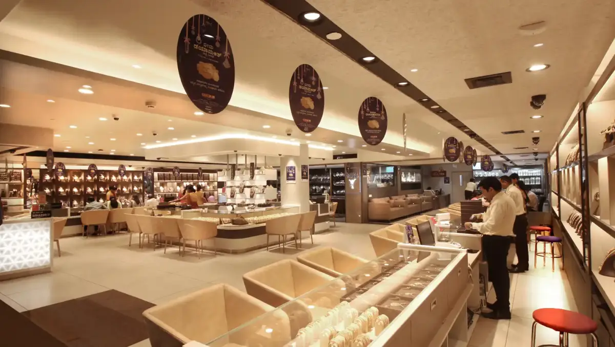 A 4,000 sq. ft. Elegant Commercial Space Designed for a Comfortable Retail Experience by Blendinkos Architects, Kollam